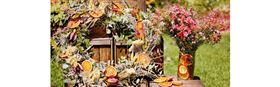 Create a Christmas Wreath with Dried Flowers Workshop
