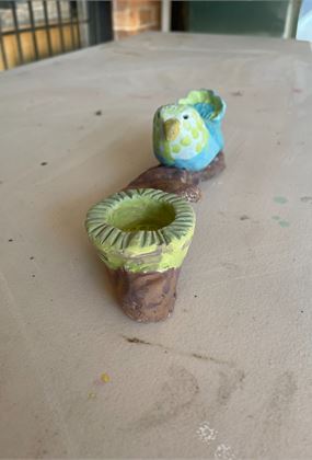 Bird Candle Holder – Ceramics Workshop